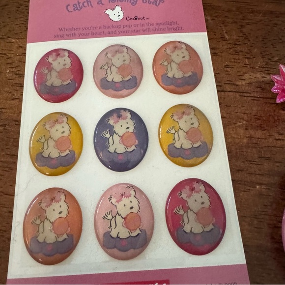 Retired American Girl Coconut Tambourine Set - Picture 4 of 5